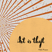 Thought of Picasso!. Concept Art, Cop, writing, Creativit, Digital Design, Digital Illustration, Editorial Design, and Editorial Illustration project by Redwan Mahmud Shuvo - 04.08.2021
