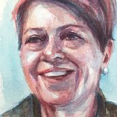 Mami: Mi Proyecto del curso: Retrato artístico en acuarela. Projekt z dziedziny Malowanie akwarelą użytkownika Mónica Torralba - 08.04.2021
