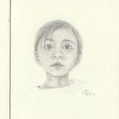 Sketchbook. Portrait Drawing, and Sketchbook project by Maria Virginia Ramírez - 04.17.2021