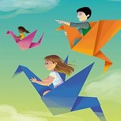 Ilustración infantil - Inemuri. Un proyecto de Diseño de personajes, Ilustración tradicional, Ilustración digital e Ilustración infantil de Aledí - 30.10.2017