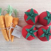 Legumes de feltro. DIY project by Daniela Caetano - 04.09.2021