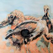 Mi Proyecto del curso: Acuarela artística para ilustración de aves. Fine Arts project by Daniel Tolmos - 04.09.2021