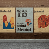 Salud Mental - Ilustración Digital. Digital Drawing, Graphic Design, and Traditional illustration project by Maria Castro - 04.09.2021