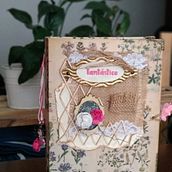 Fantástico- Junk Journal. Projekt z dziedziny Sztuka miejska, Craft,  Sztuki piękne, Kreat i wność użytkownika Olga Bodega - 09.04.2021