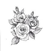 Mon projet du cours : Tatouage botanique en pointillisme . % Marion Le Scouarnec tarafından hazırlanan Çizim projesi - 04.09.2021