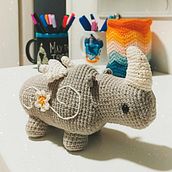 Meu projeto do curso: Design e criação de amigurumis. Crochet project by davispcosta - 04.09.2021