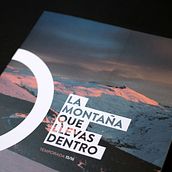 La montaña que llevas dentro - Sierra Nevada. Editorial Design, and Graphic Design project by David Crispín - 07.14.2015