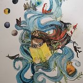 My project in Watercolor Techniques for Dreamlike Illustrations course. Watercolor Painting, Traditional illustration, Drawing, and Editorial Illustration project by Julia Zi - 04.09.2021