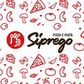 Siprego: Pizza E Pasta. Br, ing, Identit, Pattern Design, T, and pograph project by LK Das - 11.10.2021