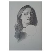 Meu projeto do curso: Retrato realista com lápis grafite. Portrait Drawing project by Juliano Timmers - 04.20.2021