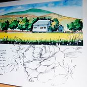 Mi Proyecto del curso: Cuaderno de viaje en acuarela. Fine Arts project by Inés Valls - 04.09.2021