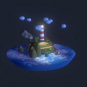 Diorama . pemodelan 3D proyek oleh Mauricio Agudelo - 04.10.2021