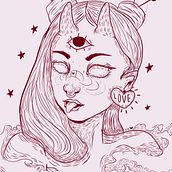 ESTRELLAS Ein Projekt aus dem Bereich Traditionelle Illustration von DULCE DANIELA OCAMPO HERNANDEZ - 09.05.2019