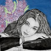 Retratos en acuarela y tinta. Fine Arts, Drawing, Pencil Drawing, Figure Drawing, Artistic Drawing, Portrait Drawing, Realistic Drawing, Traditional illustration, Ink Illustration, and Watercolor Painting project by Elizabeth Coloma Santibañez - 04.10.2021