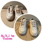 My project in Sneaker Restoration and Customization course. Un projet de Conception de chaussures de miyrijam - 10.04.2021