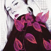Grietas . Un proyecto de Bellas Artes, Dibujo artístico, Dibujo de Retrato y Dibujo digital de Emma Remis - 10.04.2021