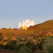 Home Is Wherever I'm With You. Een project van  Digitaal schilderij van Ana Beatriz Costa Viana - 10.04.2021