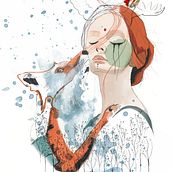Lesana. Projekt z dziedziny Ilustracja c i frowa użytkownika Erika Lenicka - 10.04.2021