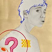 What do I want?. Een project van Tekening met potlood,  Acr y lschilderij van Nana Cano - 10.04.2021