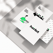 Horbit Branding. Een project van  Br, ing en identiteit, Grafisch ontwerp y Logo-ontwerp van Jeremiah Oloyede - 10.04.2021