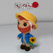 Vincent Van Gogh MANTU . Un projet de Art to, Artisanat, Broderie, Couture, Créativité , et Crochet de Daniela López C - 10.04.2021