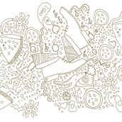 Meu projeto do curso: Ilustração vetorial com estilo doodles. Un progetto di Disegno di Rahel - 10.04.2021