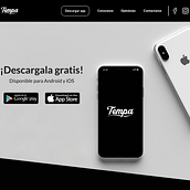 Landing Page Página de Tatuajes Temporales. Un proyecto de Diseño digital, Diseño gráfico y Diseño Web de Jaz Iojes - 10.11.2020