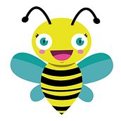Bee my love. Digital Drawing, Character Design, Traditional illustration, Digital Illustration, and Children's Illustration project by Nerea - 04.11.2021