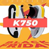 BLACK FRIDAY NIKE SNEAKERS POSTER. Advertising, and Marketing project by Godfrey Kangwa - 11.27.2020