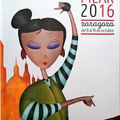  Fiestas del Pilar. Un projet de Illustration traditionnelle de ALBERTO LACASA MAS - 11.04.2021