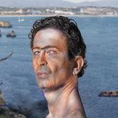 Como Dalí con cuello rafaelesco: Autorretrato fotográfico artístico. Een project van Fotografische zelfportretten, Fotografie, Portretfotografie, Artistieke fotografie e Interieurfotografie van David Codon - 11.04.2021