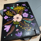 Mi Proyecto del curso: Introducción a la ilustración floral con acrílico . % Marisol López Luna tarafından hazırlanan Akrilik Bo, Ve ama projesi - 04.11.2021