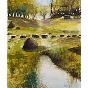 Mi Proyecto del curso:  Paisajes naturales en acuarela. Watercolor Painting project by Jennifer - 04.11.2021
