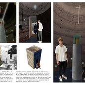 Mausoleo. Un projet de Architecture, Architecture numérique, Beaux Arts, Créativité, Design d'intérieur, Modélisation 3D , et ArchVIZ de Gildardo Jesús Hernández Zúñiga - 11.04.2021