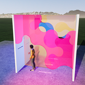 "Healing with Gratitude" for Space Tomorrow at Design Miami. A collaboration with Francesca Moy, Tenzin Sangmo, and Chumou Zhang.. 3D Animation project by Johanna Vargas - 04.11.2021