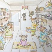 Mi Proyecto del curso: Sketching creativo: llena tus ilustraciones de vida y detalle. Traditional illustration project by Mariela Q. Duran - 04.13.2021