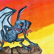 Various Creatures. Artistic Drawing, Comic, Drawing, Editorial Illustration, Traditional illustration, and Sketchbook project by Ben Sheppard - 04.11.2021