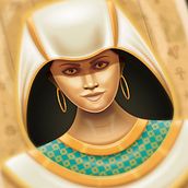 Egyptian queen vector Illustration. Digital Illustration, Traditional illustration, Poster Design, and Vector Illustration project by Maduka Nirmal - 02.04.2020