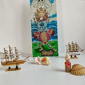 Pintura tipo vitral manga Franky + Sunny. Projekt z dziedziny  Malarstwo użytkownika Angel Garcia - 11.04.2021