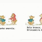 Literacy training book  . Education, and Traditional illustration project by Estefania de Vasconcellos Guimaraes - 05.31.2019