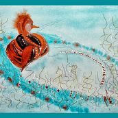 An opportunity to use my supplies purchased during pandemic not knowing what to create, thanks Laura!!!. Un proyecto de Ilustración tradicional de Judith Vivian - 12.04.2021