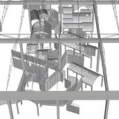 Proyecto Urbanismo en Rhinoceros y Vray . Architecture, and Digital Architecture project by Jennifer Omonte - 04.07.2021
