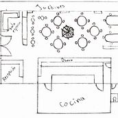 Mi Proyecto del curso: Diseño de interiores para restaurantes. Architecture & Interior Design project by Hillary Jaimes - 04.11.2021
