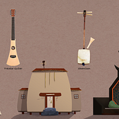 Instrument Village. Un proyecto de Animación de Mariah Moore - 10.04.2021