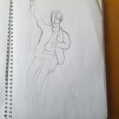 Práctica de poses. Un proyecto de Dibujo, Dibujo a lápiz y Dibujo anatómico de Alondra Mendoza - 11.04.2021