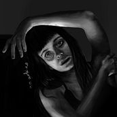 PROYECTO 2_ DIBUJO DE RETRATO. Un projet de Dessin au cra, on, Dessin de portrait, Dessin réaliste, Dessin artistique, Dessin numérique, Illustration traditionnelle, Illustration à l'encre, Illustration numérique , et Aquarelle de Gabi Romerito - 12.04.2021
