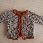 Mi Proyecto del curso:  Top-down: prendas a crochet de una sola pieza. Crochet project by angeluscon - 04.12.2021