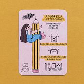 Amorela Ilustraciones . Un proyecto de Artesanía, Br, ing e Identidad, Diseño de complementos, Fotografía para Instagram e Ilustración tradicional de Amorela Sobrero - 12.04.2021