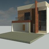 Mi Proyecto del curso: Diseño y modelado arquitectónico 3D con Revit. 3D, Architecture, Interior Architecture, 3D Modeling, Digital Architecture, ArchVIZ, and Design project by Javier Marcelo Rodríguez Ojeda - 06.04.2021