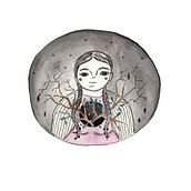 Warmi. Traditional illustration, and Watercolor Painting project by Natalia Osorio Chavez - 04.12.2021